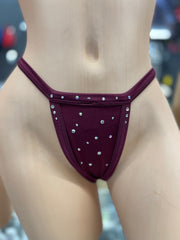 Sprinkled Crystal Thong