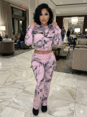 Born Exotic Pink Sweatsuit