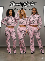 Born Exotic Pink Sweatsuit
