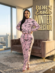 Born Exotic Pink Sweatsuit