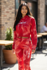 Born Exotic Red Sweatsuit